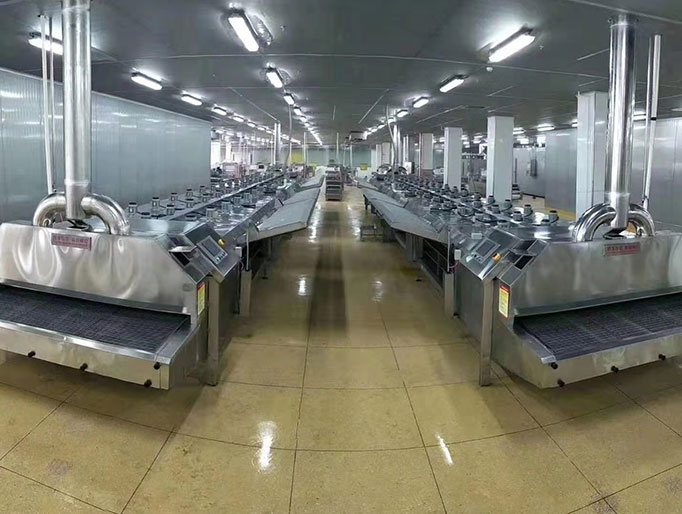 液氮隧道式速凍設備